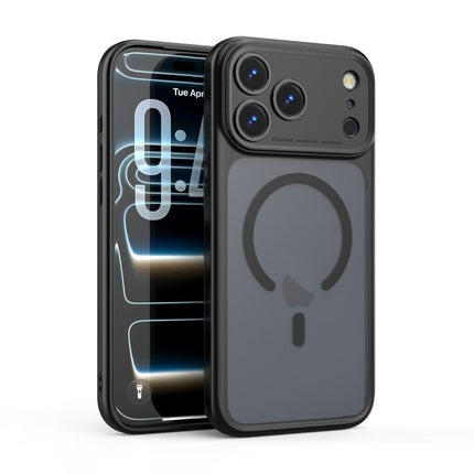 Precision Hole PC Transparent Shockproof Magnetic Phone Case, For iPhone 17 Pro Max, For iPhone 17 Pro