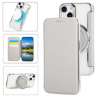 For iPhone 15 Plus / 14 Plus / Grayish White