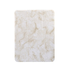 Marble Texture Pattern Horizontal Flip Leather Case, with Three-folding Holder & Sleep / Wake-up, For iPad Air 2022 / 2020 10.9