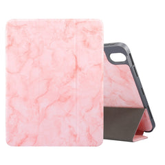 Marble Texture Pattern Horizontal Flip Leather Case, with Three-folding Holder & Sleep / Wake-up, For iPad Air 2022 / 2020 10.9