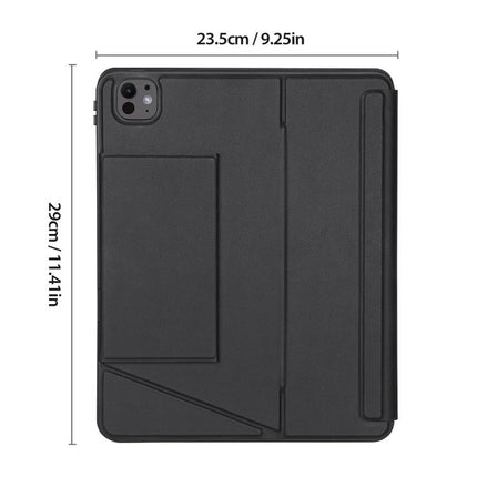DUX DUCIS DK Series Backlight Magnetic Wireless Keyboard Vegan Leather Tablet Case, For iPad Pro 13 2025 / 2024, For iPad Pro 11 2025 / 2024, For iPad 2025 / 2022, For iPad Air 11 2025 / 2024, For iPad Air 13 2025 / 2024                                ...