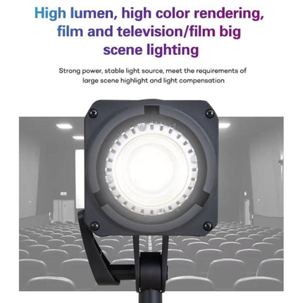 LED Live Streaming Video Fill Light with Remote Control, 110W 5600K Single Color Temperature, 110W 2700-6500K Dual Color Temperature, 150W 5600K Single Color Temperature, 150W 2700-6500K Dual Color Temperature