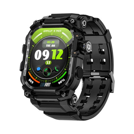 LOKMAT APPLLP 7 Max 4G Smart Watch, 2.06 inch SC8541E Quad Core, 3GB+32GB, Android 8.1, Video Call , Heart Rate