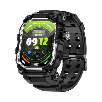 LOKMAT APPLLP 7 Max 4G Smart Watch, 2.06 inch SC8541E Quad Core, 3GB+32GB, Android 8.1, Video Call , Heart Rate