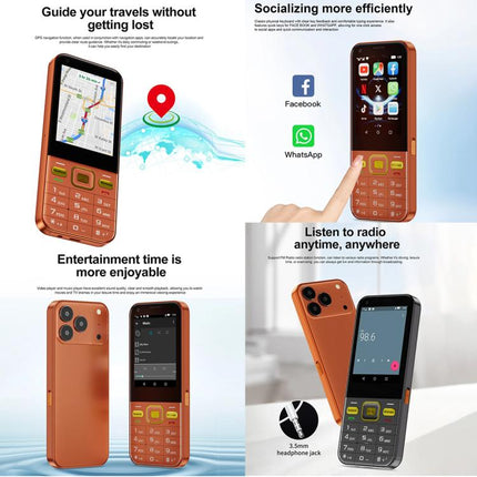A001 / 17MP, 2GB+16GB, 2.8 inch Android 8.1 MTK6737 Quad Core, Network: 4G, Dual SIM