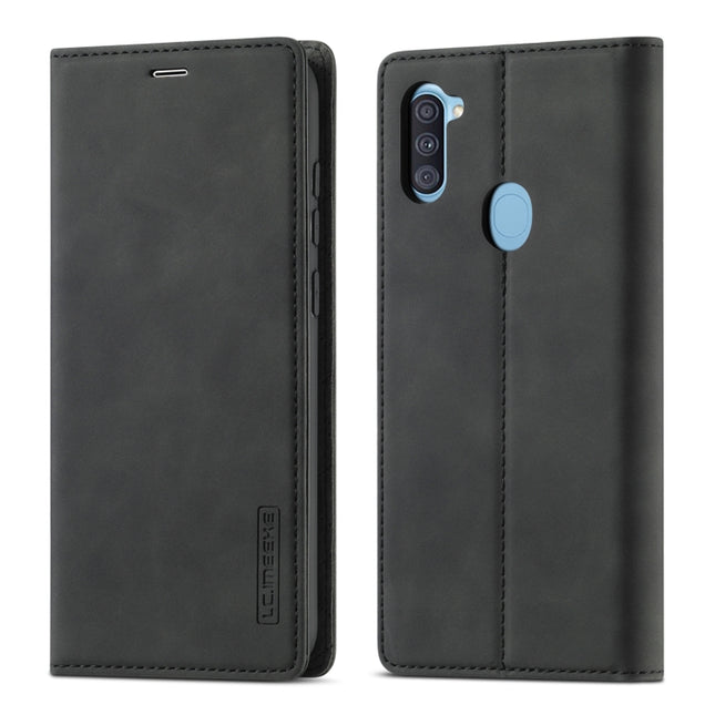 LC.IMEEK Strong Magnetism Ultra-thin Horizontal Flip Shockproof Matte TPU + PU Leather Case with Holder & Card Slots & Wallet, For Samsung Galaxy A11 / M11, For Samsung Galaxy A21s, For Samsung Galaxy A71 / M70s, For Samsung Galaxy A51 / M40s