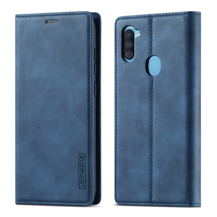 LC.IMEEK Strong Magnetism Ultra-thin Horizontal Flip Shockproof Matte TPU + PU Leather Case with Holder & Card Slots & Wallet, For Samsung Galaxy A11 / M11, For Samsung Galaxy A21s, For Samsung Galaxy A51 / M40s, For Samsung Galaxy A71 / M70s
