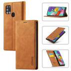 For Samsung Galaxy A21s / Brown