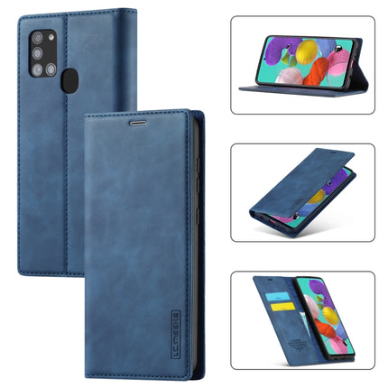 LC.IMEEK Strong Magnetism Ultra-thin Horizontal Flip Shockproof Matte TPU + PU Leather Case with Holder & Card Slots & Wallet, For Samsung Galaxy A11 / M11, For Samsung Galaxy A21s, For Samsung Galaxy A51 / M40s, For Samsung Galaxy A71 / M70s