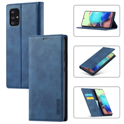 LC.IMEEK Strong Magnetism Ultra-thin Horizontal Flip Shockproof Matte TPU + PU Leather Case with Holder & Card Slots & Wallet, For Samsung Galaxy A11 / M11, For Samsung Galaxy A21s, For Samsung Galaxy A51 / M40s, For Samsung Galaxy A71 / M70s