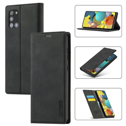 LC.IMEEK Strong Magnetism Ultra-thin Horizontal Flip Shockproof Matte TPU + PU Leather Case with Holder & Card Slots & Wallet, For Samsung Galaxy A11 / M11, For Samsung Galaxy A21s, For Samsung Galaxy A51 / M40s, For Samsung Galaxy A71 / M70s