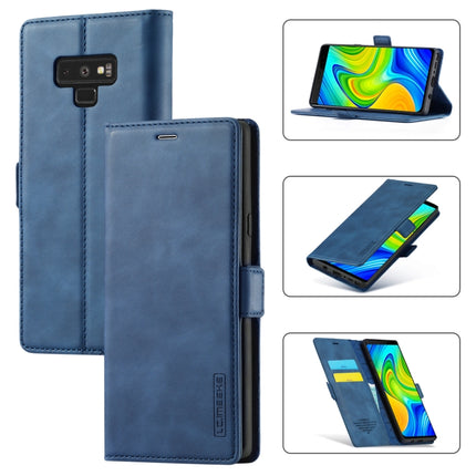 LC.IMEEK Strong Magnetism Ultra-thin Horizontal Flip Shockproof Matte TPU + PU Leather Case with Holder & Card Slots & Wallet, For Samsung Galaxy Note9