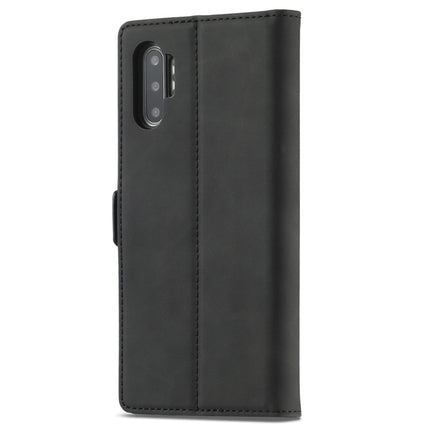 LC.IMEEK Strong Magnetism Ultra-thin Horizontal Flip Shockproof Matte TPU + PU Leather Case with Holder & Card Slots & Wallet, For Samsung Galaxy Note10, For Samsung Galaxy Note10+, For Samsung Galaxy Note20 Ultra, For Samsung Galaxy Note20