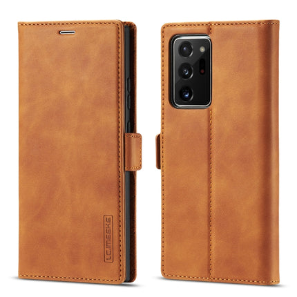 LC.IMEEK Strong Magnetism Ultra-thin Horizontal Flip Shockproof Matte TPU + PU Leather Case with Holder & Card Slots & Wallet, For Samsung Galaxy Note10, For Samsung Galaxy Note10+, For Samsung Galaxy Note20 Ultra, For Samsung Galaxy Note20