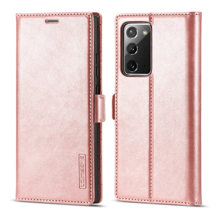 LC.IMEEK Strong Magnetism Ultra-thin Horizontal Flip Shockproof Matte TPU + PU Leather Case with Holder & Card Slots & Wallet, For Samsung Galaxy Note10, For Samsung Galaxy Note10+, For Samsung Galaxy Note20 Ultra, For Samsung Galaxy Note20