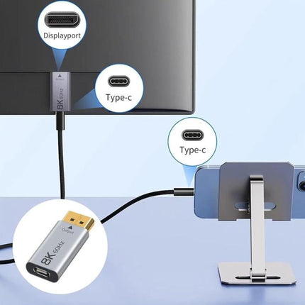 8K Active DP 1.4 to HDMI 2.1 Converter, DP 1.4 to HDMI 2.1