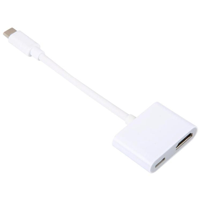 USB-C/Type-C to HDMI+USB-C/Type-C 4K/60HZ Digital AV Adapter, Type-C 4K/60HZ