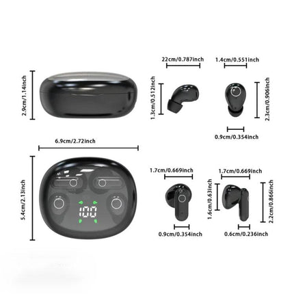 SK35 Four-Ear Painless Mini In-Ear Bluetooth Earphone