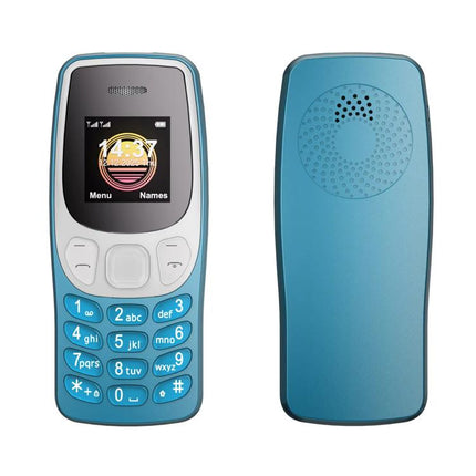 BM80 2G Mini Mobile Phone, 0.85 inch Hands Free Bluetooth Dialer Headphone, Voice Change, MP3 Music, Dual SIM, Network: 2G