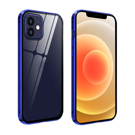 Double Sides Tempered Glass Magnetic Adsorption Metal Frame HD Screen Case