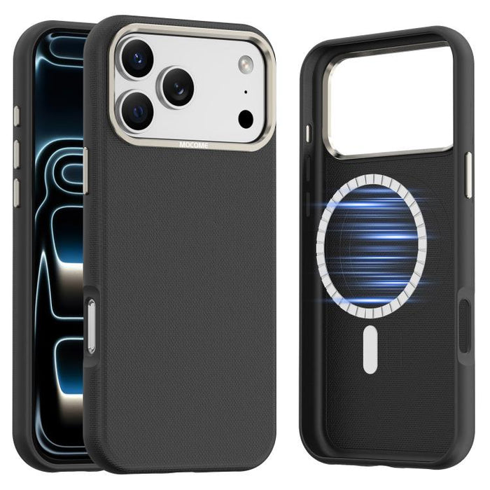 Mocome Plain Magnetic Shockproof Phone Case, For iPhone 17 Pro Max, For iPhone 17 Pro