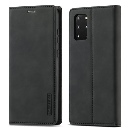 LC.IMEEKE Strong Magnetism Ultra-thin Horizontal Flip Shockproof Matte TPU + PU Leather Case with Holder & Card Slots & Wallet, For Samsung Galaxy S20, For Samsung Galaxy S20+, For Samsung Galaxy S20 Ultra, For Samsung Galaxy S20 FE