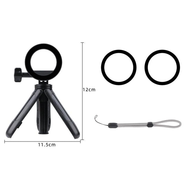 Mini Magnetic Phone Tripod Extendable Selfie Stick Phone Holder