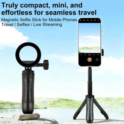 Mini Magnetic Phone Tripod Extendable Selfie Stick Phone Holder