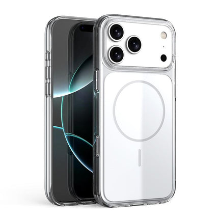 Translucent PC Magnetic Shockproof Phone Case, For iPhone 17 Pro Max, For iPhone 17 Pro