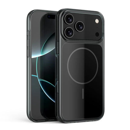 Translucent PC Magnetic Shockproof Phone Case, For iPhone 17 Pro Max, For iPhone 17 Pro