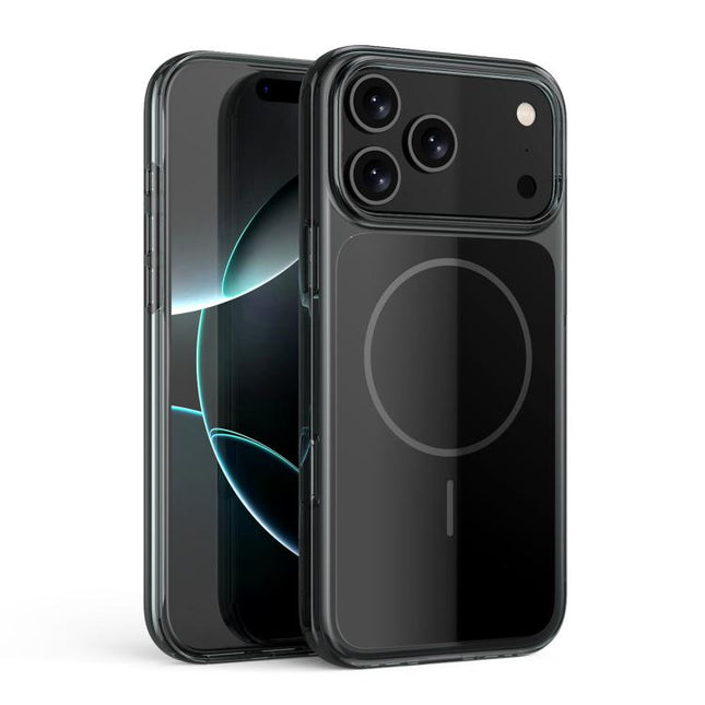 Translucent PC Magnetic Shockproof Phone Case, For iPhone 17 Pro Max, For iPhone 17 Pro