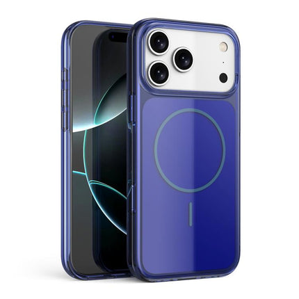 Translucent PC Magnetic Shockproof Phone Case, For iPhone 17 Pro Max, For iPhone 17 Pro