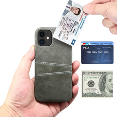 Calf Texture Back Cover Protective Case with Card Slots, For iPhone 12 mini, For iPhone 12 / 12 Pro, For iPhone 12 Pro Max