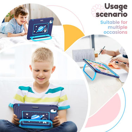 Handle Holder Silicone Hybrid PC Tablet Case with Shoulder Strap, For iPad Air 11 2026 / 2025 / 2024, For iPad 2025 / 2022, For iPad mini 2024 / mini 6