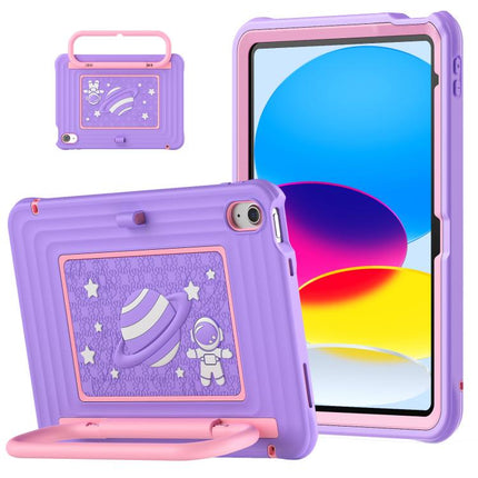 Handle Holder Silicone Hybrid PC Tablet Case with Shoulder Strap, For iPad Air 11 2026 / 2025 / 2024, For iPad 2025 / 2022, For iPad mini 2024 / mini 6