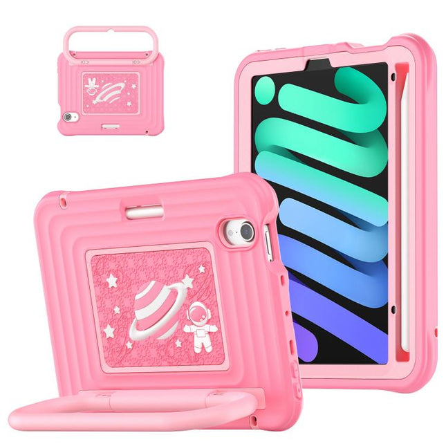 Handle Holder Silicone Hybrid PC Tablet Case with Shoulder Strap, For iPad Air 11 2026 / 2025 / 2024, For iPad 2025 / 2022, For iPad mini 2024 / mini 6