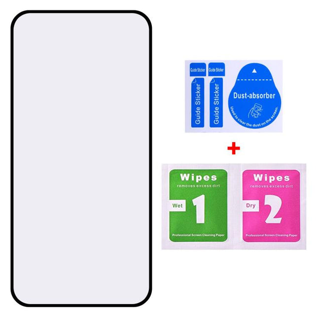 25pcs High Aluminum 380 Glue Silk Screen Printed Tempered Glass Film, For iPhone 17 Pro Max, For iPhone 17 Pro, For iPhone 17 / 16 Pro, For iPhone Air, For iPhone 16 Pro Max, For iPhone 16 Plus / 15 Plus, For iPhone 16 / 15, For iPhone 15 Pro Max      ...