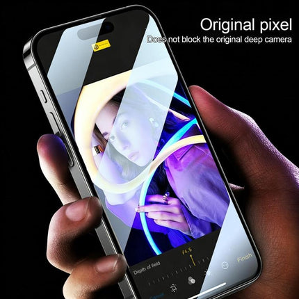 25pcs High Aluminum 380 Glue Silk Screen Printed Tempered Glass Film, For iPhone Fold, For iPhone 18, For iPhone 18 Pro, For iPhone 18 Pro Max, For iPhone 17 Pro Max, For iPhone 17 Pro, For iPhone 17 / 16 Pro, For iPhone Air, For iPhone 16 Pro Max     ...
