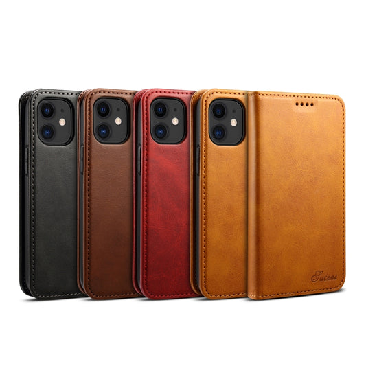 Funda de piel con tapa horizontal con textura de becerro, ranuras para tarjetas y billetera, para iPhone 12 mini, para iPhone 12/12 Pro, para iPhone 12 Pro Max