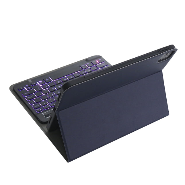 A098BS Funda protectora con teclado Bluetooth retroiluminado ultrafino desmontable para iPad Air 4 de 10,9 pulgadas (2020), con soporte y ranura para lápiz, A098BS