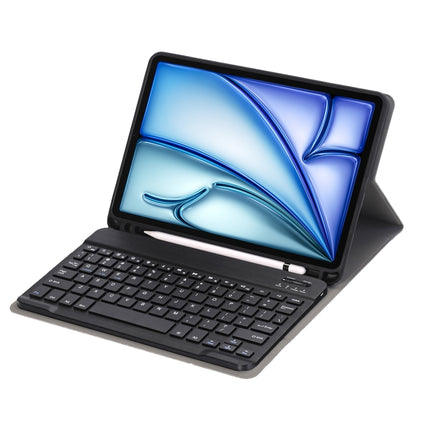 Funda protectora con teclado Bluetooth, ultrafina, desmontable, ABS, con soporte y ranura para lápiz, para iPad Air 11 2024/Air 4 2020/Air 5 2022 A098B