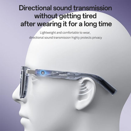 Yesido IO41 Smart Bluetooth-Compatible Glasses, IP54 Waterproof, HD Call, Open-Ear Audio Comfort, IO41