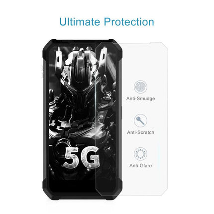 10pcs 0.3mm High Aluminum Tempered Glass Film, For Unihertz 8849 Tank 5, For Unihertz 8849 Tank X