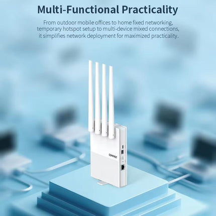 COMFAST CF-E11 Portable 4G SIM to Ethernet / WiFi Router, CF-E11