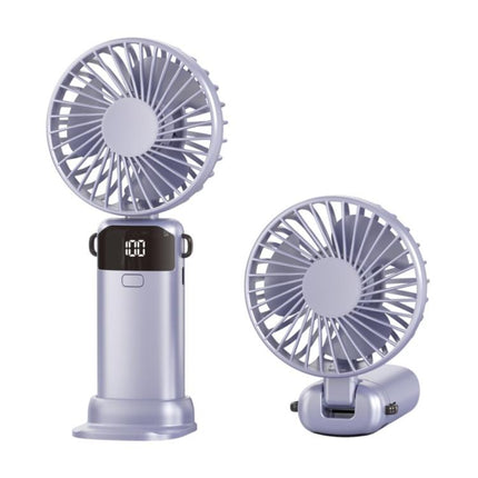 S1 Ice Feel Foldable Handheld Fan with LED Display