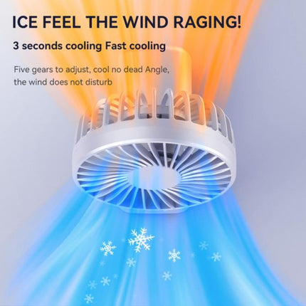 S1 Ice Feel Foldable Handheld Fan with LED Display