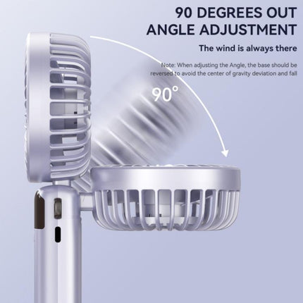 S1 Ice Feel Foldable Handheld Fan with LED Display