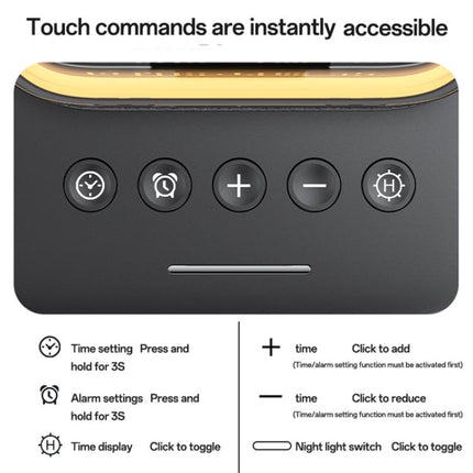 Yesido DS37 25W 6-in-1 Multi-Functional Magnetic Wireless Charging Station, DS37