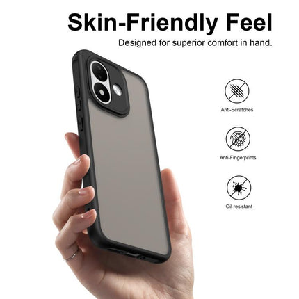 Fan Dun Series TPU Hybrid PC Frosted Phone Case, For Redmi Note 17 4G Global 169.7mm, For Redmi Note 17 Pro 5G Global 163.5mm, For Redmi K100 Pro Max 5G, For Redmi 17 5G / 4G Global 170mm, For Redmi K100 Pro 5G, For Redmi Turbo 5 Max/Poco X8 Pro Max 5G