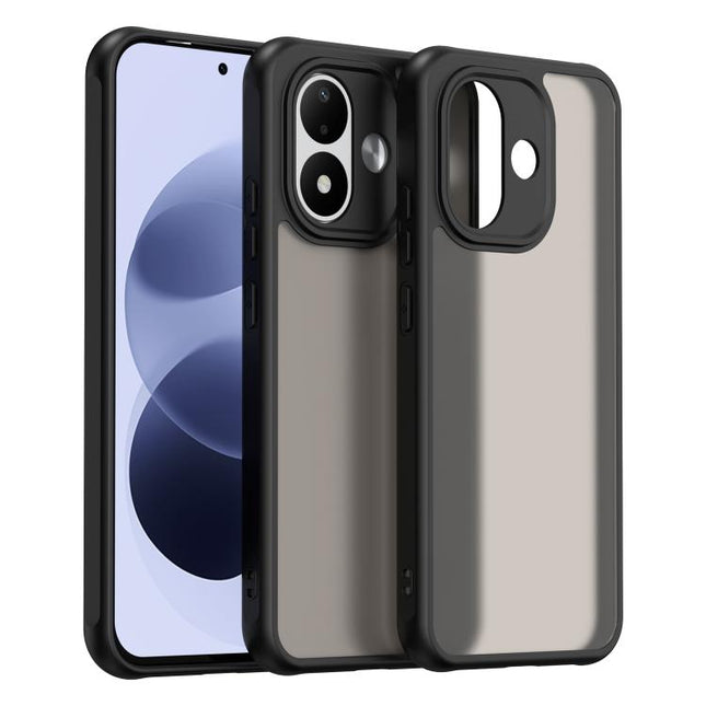 Fan Dun Series TPU Hybrid PC Frosted Phone Case, For Redmi Note 17 4G Global 169.7mm, For Redmi Note 17 Pro 5G Global 163.5mm, For Redmi K100 Pro Max 5G, For Redmi 17 5G / 4G Global 170mm, For Redmi K100 Pro 5G, For Redmi Turbo 5 Max/Poco X8 Pro Max 5G